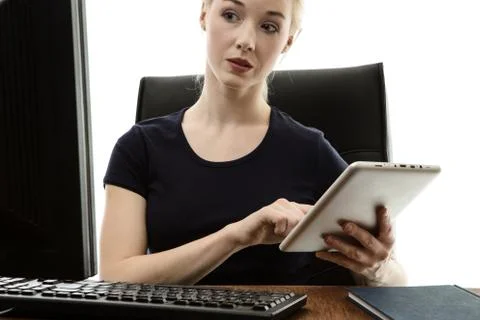 Work at the office Foto stock