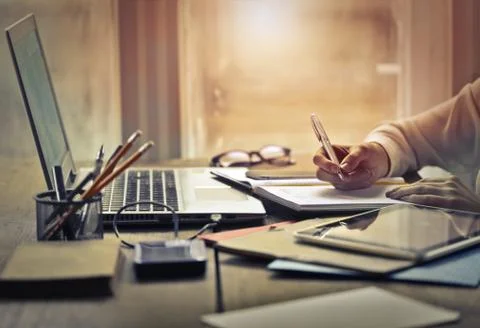 Work in the office Stock Photos