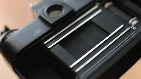 The work of the old camera Stock Footage 51859569