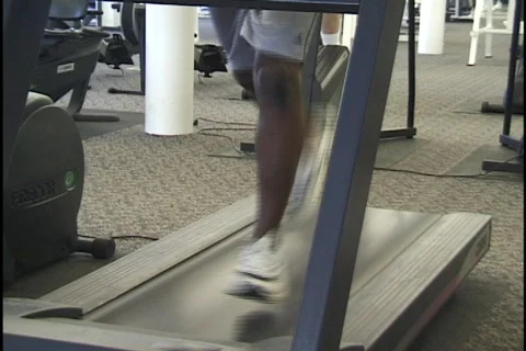 Work Out, Treadmill Stock Footage 298845