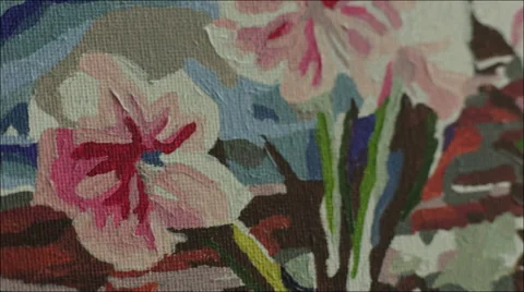 Work of a Painter Stock Footage 60384193
