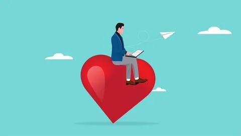 Work passion, mindset or attitude to work according to our talents and inte.. 库存插图