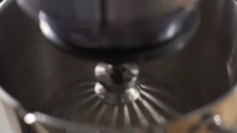 The work of planetary mixer extreme close up Video stock 130356632