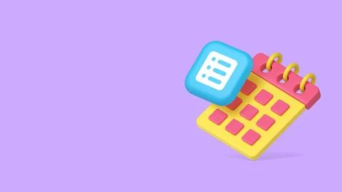 Work planning efficiency and productivity schedule to do list copy space bann Illustrazione stock