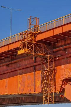 Work Platform Bridge Maintenance Stock Photos