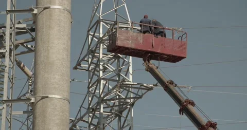 Work at the power plant. Stock Footage 229484398