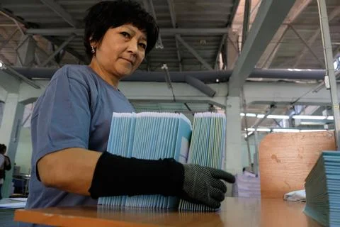 The work of the printing house. 스톡 사진