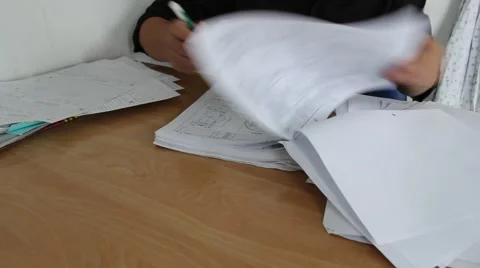 The work of probation staff Stock Footage 56081721