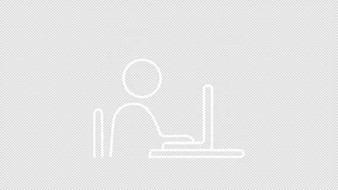 Work process approve animation library Stock Footage 300542063