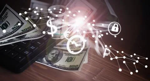 The work of a programmer and blogger on the Internet. Computer keyboard and.. 写真素材