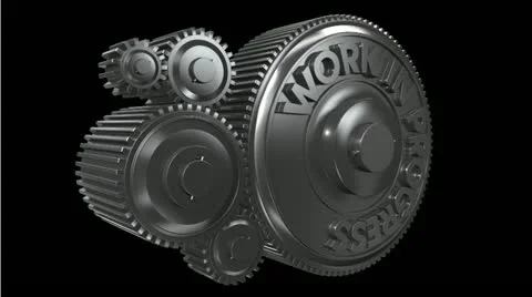 Work in progress with alpha channel Video stock 21890457