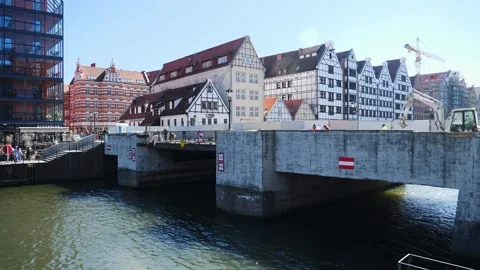Work in progress on the Green bridge Stock Footage 336358020