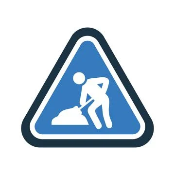 Work, in, progress icon. Simple editable vector illustration. Stock Illustration