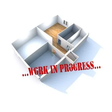 Work in progress Ilustración de archivo