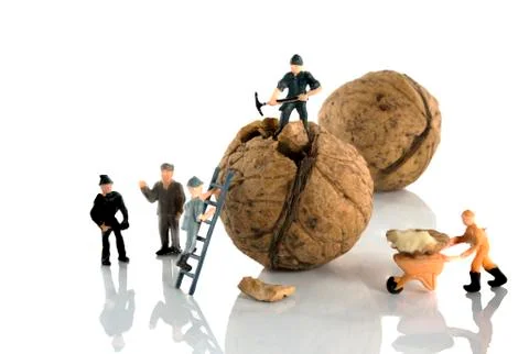 Work in progress or under construction Foto stock