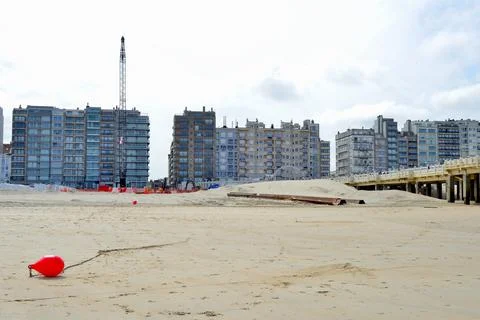 Work in progress: preparations install material necessity by Artes company. Stock Photos