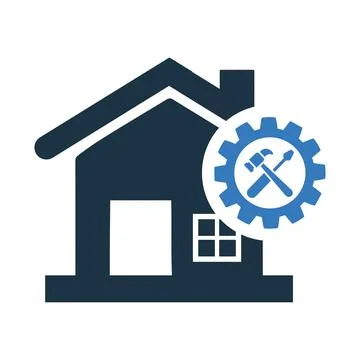 Work in progress, repair icon. Simple editable vector illustration. Illustrazione stock