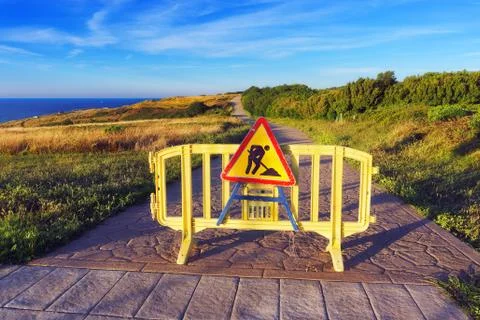 Work in progress sign Stock Photos