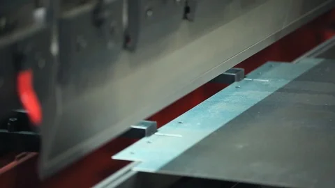 Work puts the item under the press. Creation of new parts under pressure at the Stock Footage 95007870