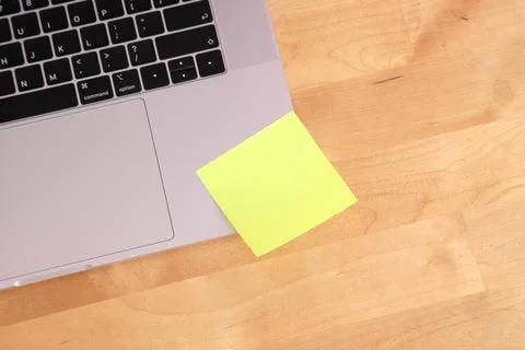 Work with Remind Note Stock Photos