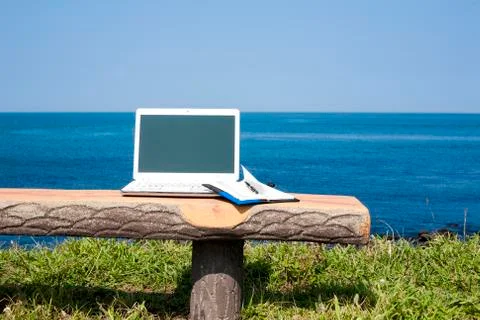 Work at the resort Stock Photos