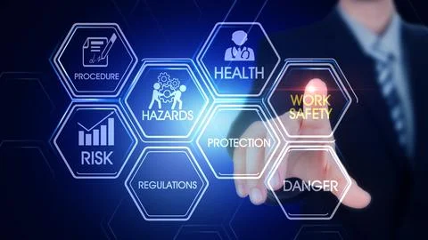 WORK SAFETY Stock Illustration