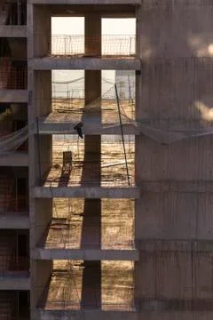 Work Safety Net Stock-Fotos