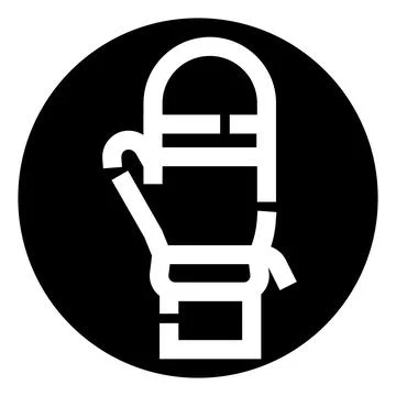 Work safety protective glove icon concept 스톡 일러스트