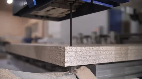 Work of the sawmill in close-up. Video stock 240757566