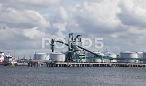 Work sea port Stock Photos
