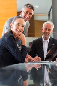 Work session Stock Photos