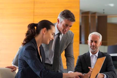 Work session Stock Photos