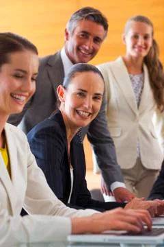 Work session Stock Photos