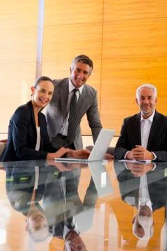 Work session Stock Photos