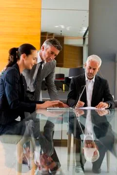 Work session Stock Photos