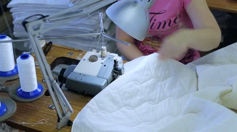 Work Sewing Machine Video stock 67461637