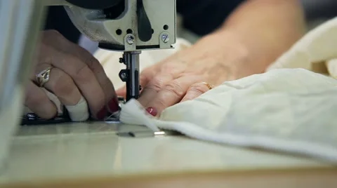 Work Sewing Machine Stock Footage 67461669