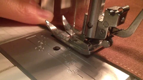 Work on sewing machine 動画素材 83656059