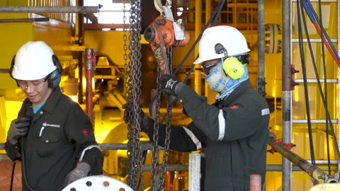 Work Site Atmosphere. Stock Footage 158143346