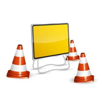 Work site Stock Illustration