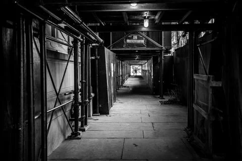 Work Site Tunnel 写真素材