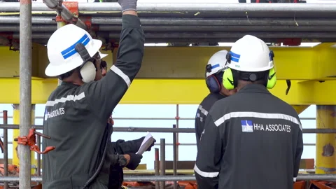 Work Site Visit. Stock Footage 158146339