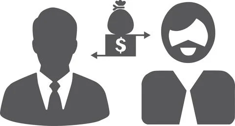 Work skill icon set ,work skill  vector symbol whit man concept  icon Stock Illustration