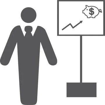 Work skill icon , training icons, presentation, seminar, concept Stock Illustration