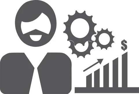 Work skill  icon ,work skill vector  black  icon Stock Illustration