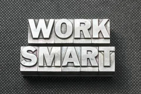 Work smart bm Stock Photos