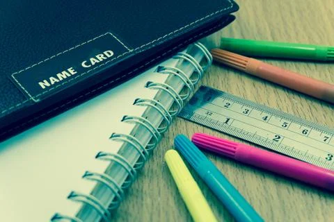 Work space desktop Stock Photos