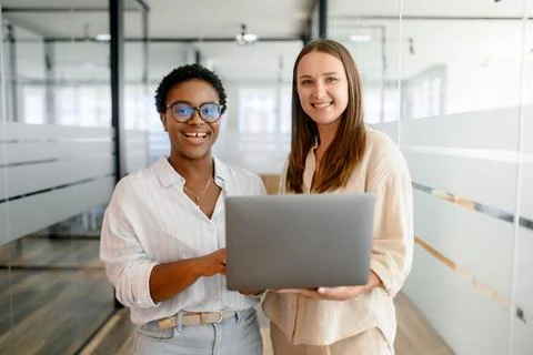 Work team in modern office Stock Photos