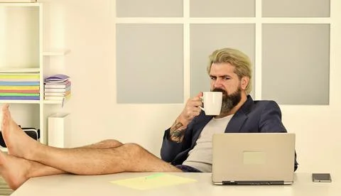 Work through evening or procrastinate further. Maintaining regular business Stock Photos