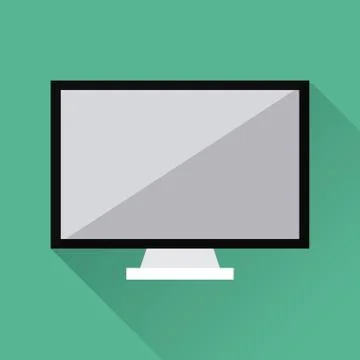 Work time design. Office icon. Colorful illustration Illustrazione stock